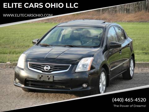 2012 Nissan Sentra for sale at ELITE CARS OHIO LLC in Solon OH