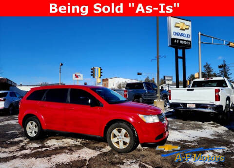 2013 Dodge Journey for sale at A-F MOTORS in Adams WI