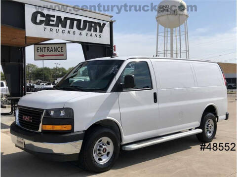 2021 GMC Savana for sale at CENTURY TRUCKS & VANS in Grand Prairie TX