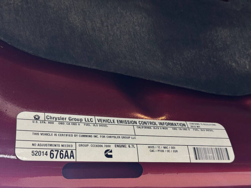 2012 RAM 2500 Laramie Limited