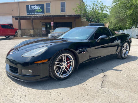 2008 Chevrolet Corvette for sale at LUCKOR AUTO in San Antonio TX