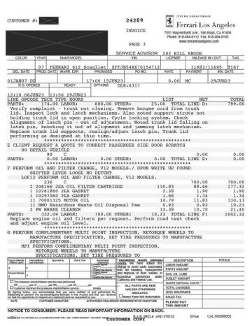 2007 Ferrari 612 Scaglietti