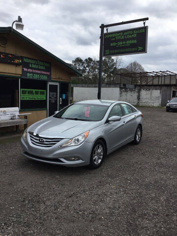 2013 Hyundai Sonata for sale at Johnson's Auto Sales in Douglas GA