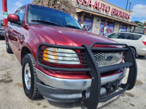 2003 Ford F-150 for sale at USA Auto Brokers in Houston TX