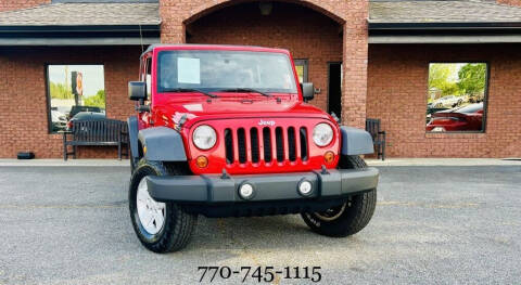 2013 Jeep Wrangler Unlimited for sale at Atlanta Auto Brokers in Marietta GA