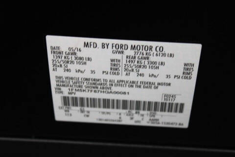 2017 Ford Explorer Limited