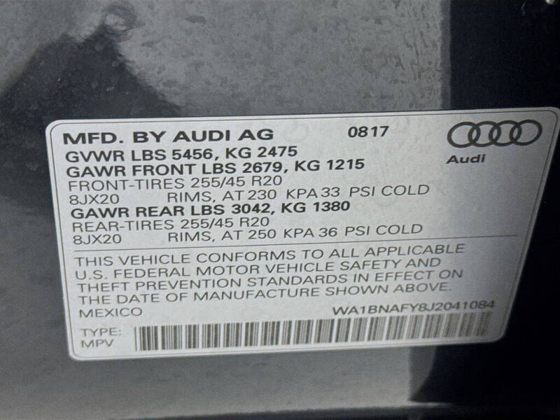 2018 Audi Q5