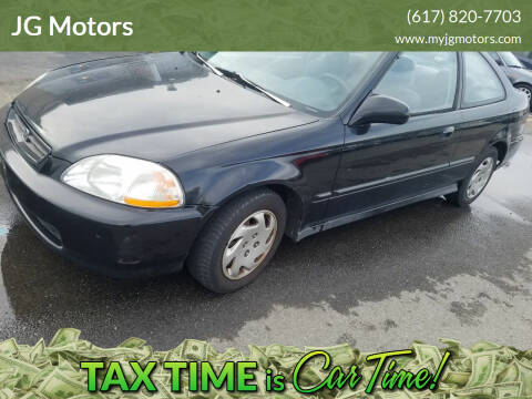 1997 Honda Civic for sale at JG Motors in Worcester MA