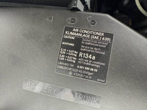 2002 Mercedes-Benz S-Class S 500