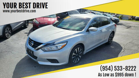 2018 Nissan Altima for sale at YOUR BEST DRIVE in Oakland Park FL