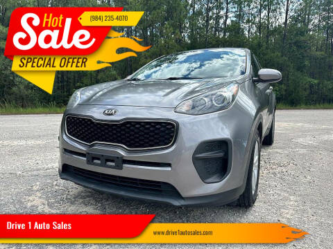 2018 Kia Sportage for sale at Drive 1 Auto Sales in Wake Forest NC