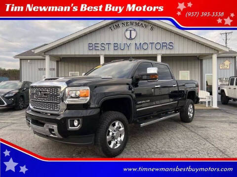 2019 GMC Sierra 3500HD for sale at Tim Newman's Best Buy Motors in Hillsboro OH