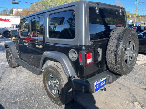 2018 Jeep Wrangler Unlimited Sport