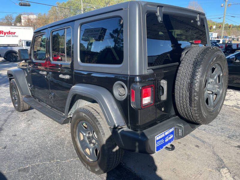 2018 Jeep Wrangler Unlimited Sport