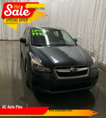 2013 Subaru Impreza for sale at AC Auto Plex in Ontario NY