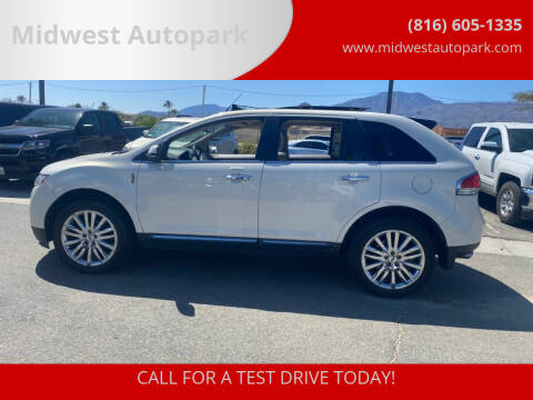 2013 Lincoln MKX for sale at Midwest Autopark in Kansas City MO