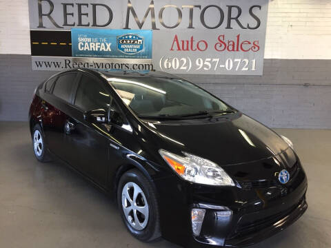 2014 Toyota Prius for sale at REED MOTORS LLC in Phoenix AZ