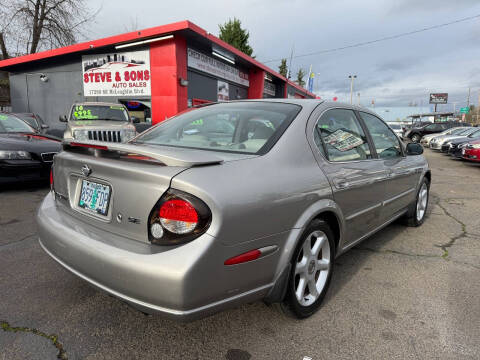 2001 Nissan Maxima SE