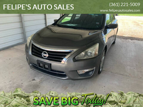 2014 Nissan Altima for sale at FELIPE'S AUTO SALES in Bishop TX