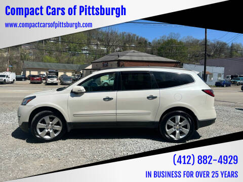 2014 Chevrolet Traverse for sale at Compact Cars of Pittsburgh in Pittsburgh PA