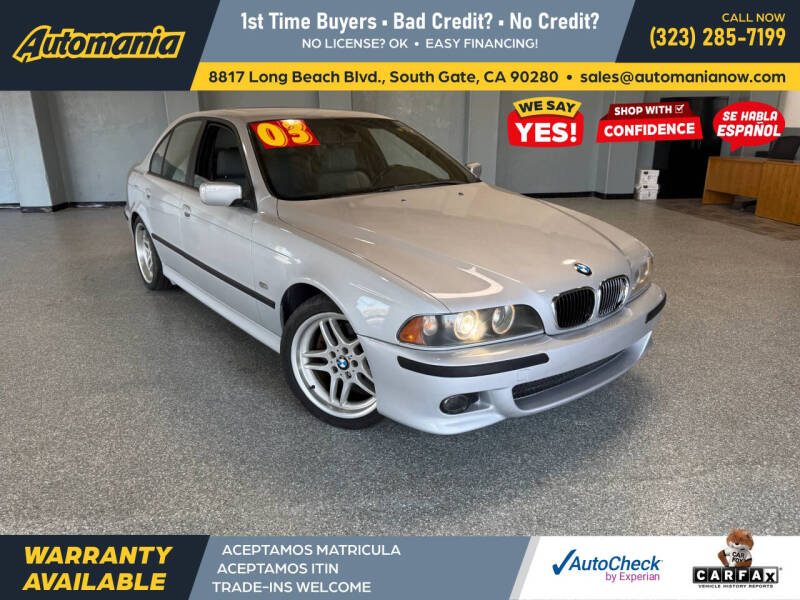 2003 BMW 5 Series 540i