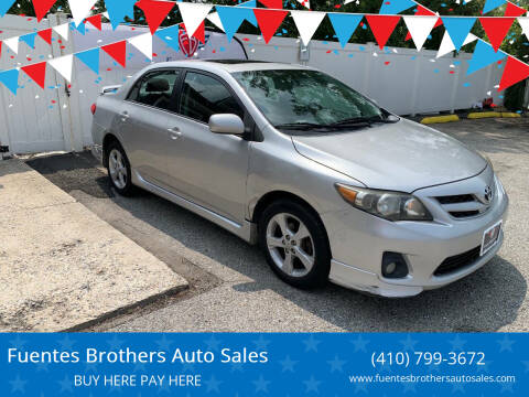 2011 Toyota Corolla S