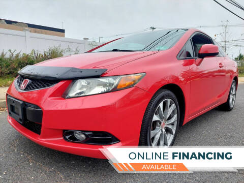 2012 Honda Civic for sale at New Jersey Auto Wholesale Outlet in Union Beach NJ