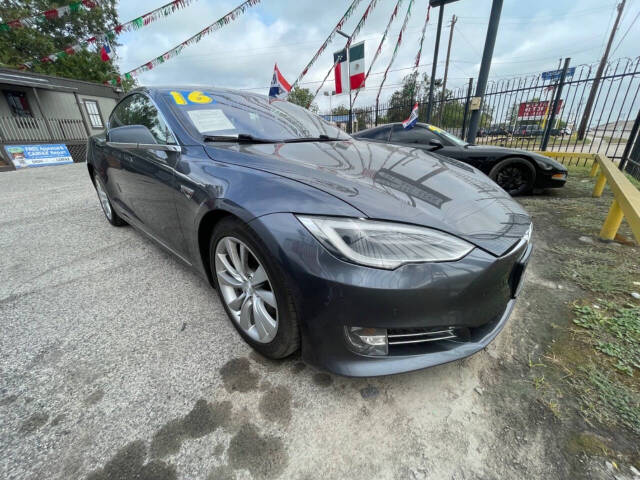 2016 Tesla Model S for sale at DIAMOND MOTORS INC in Houston, TX