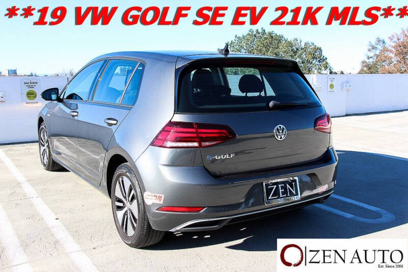 2019 Volkswagen e-Golf SE