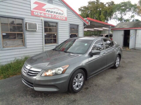 2012 Honda Accord for sale at Z Motors in North Lauderdale FL