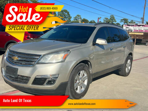 2013 Chevrolet Traverse for sale at Auto Land Of Texas in Cypress TX