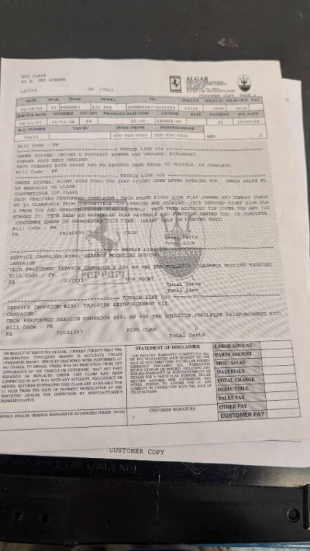 2007 Ferrari F430 F1 Spider