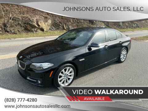 2016 BMW 5 Series for sale at Johnsons Auto Sales, LLC in Marshall NC