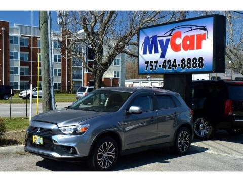 2019 Mitsubishi Outlander Sport for sale at My Car LLC in Virginia Beach VA