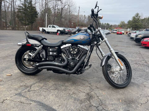 2014 HARLEY DAVIDSON FXDWG for sale at MEEK MOTORS in Powhatan VA