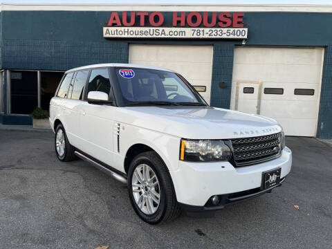 2012 Land Rover Range Rover for sale at Auto House USA in Saugus MA