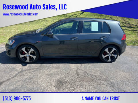 2015 Volkswagen Golf GTI for sale at Rosewood Auto Sales, LLC in Hamilton OH