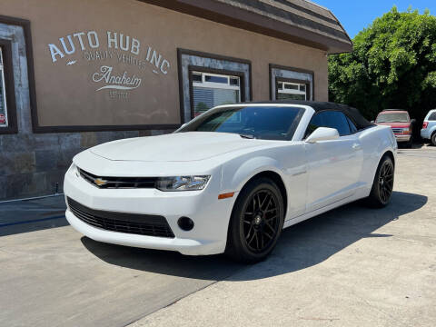 2015 Chevrolet Camaro for sale at Auto Hub, Inc. in Anaheim CA