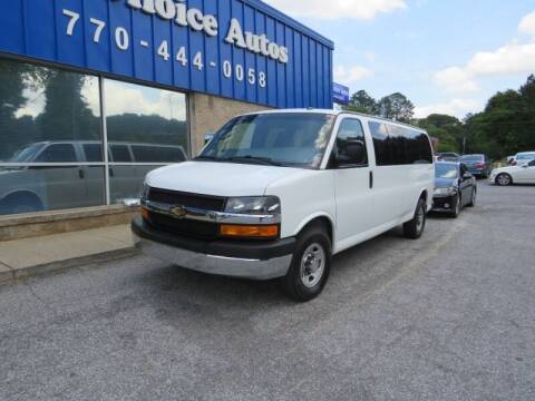 2015 Chevrolet Express Passenger for sale at Southern Auto Solutions - 1st Choice Autos in Marietta GA