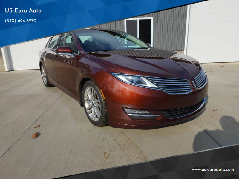2015 Lincoln MKZ for sale at US-Euro Auto in Burton OH