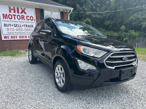 2019 Ford EcoSport SE