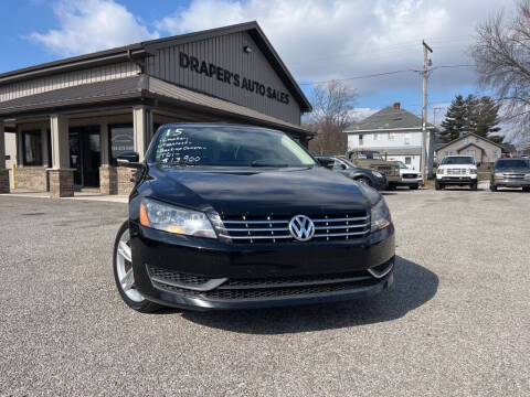 2015 Volkswagen Passat for sale at Drapers Auto Sales in Peru IN