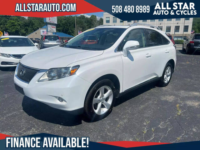 2012 Lexus RX 350 for sale at All Star Auto  Cycles in Marlborough, MA