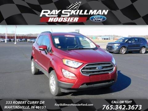 2020 Ford EcoSport for sale at Ray Skillman Hoosier Ford in Martinsville IN