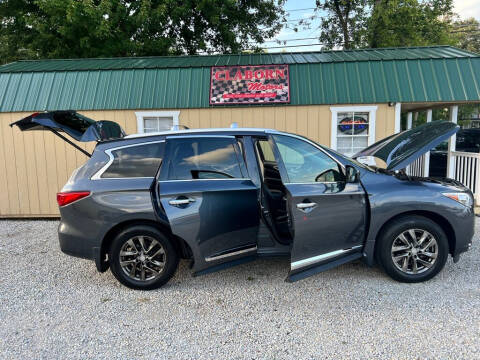 2014 Infiniti QX60 for sale at Claborn Motors, INC in Cambridge City IN