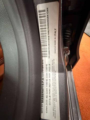 2017 Maserati Ghibli S Q4