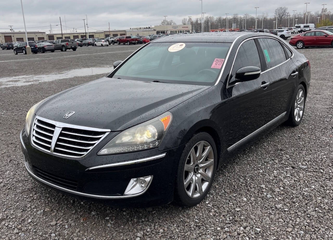 2013 Hyundai Equus for sale at HEARTLAND AUTO SALES in Indianapolis, IN