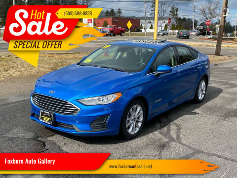 2019 Ford Fusion Hybrid for sale at Foxboro Auto Gallery in Foxboro MA