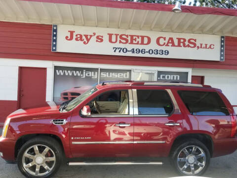 2008 Cadillac Escalade for sale at Jays Used Car LLC in Tucker GA