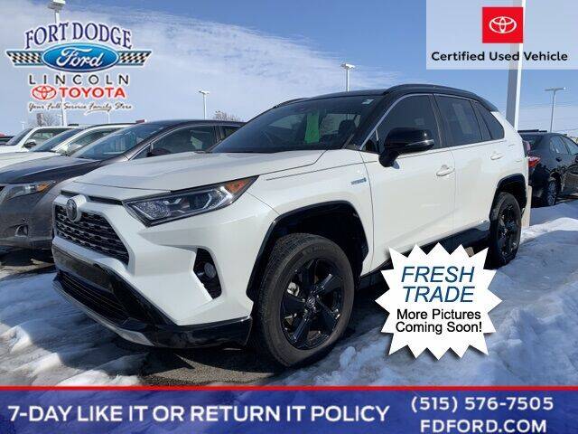 2019 Toyota RAV4 Hybrid for sale at Fort Dodge Ford Lincoln Toyota in Fort Dodge IA